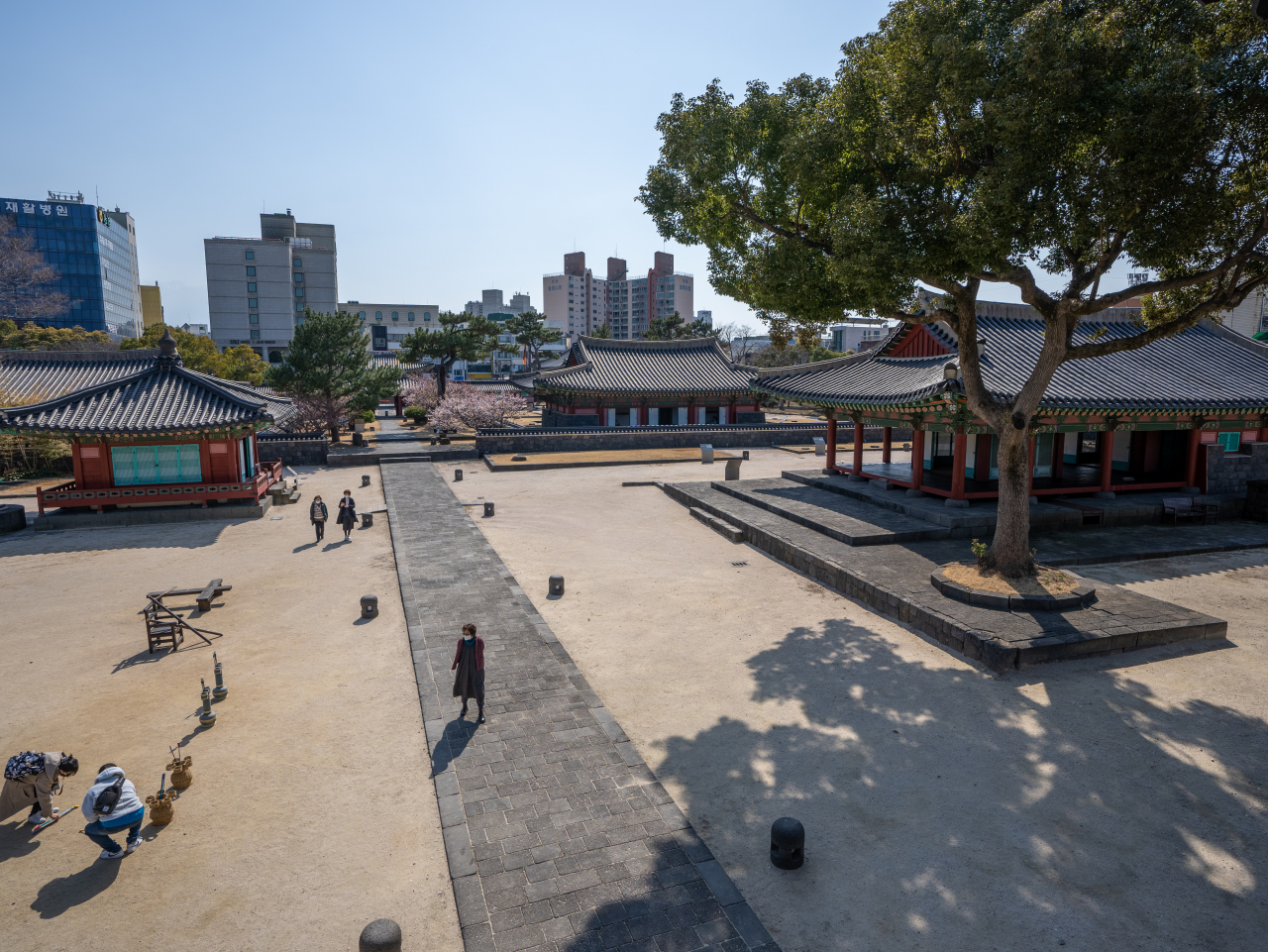 Panoramic view of Jejumok Gwana